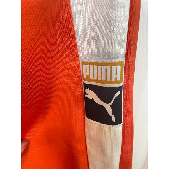 Puma Buy PUMA T7 Track Jacket Orange Men's Sz M NWOT # 70 - Picture 4 of 10